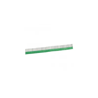 Ferrule cu insulating flange Starfix - pentru cable section 0.34 mm² - verde