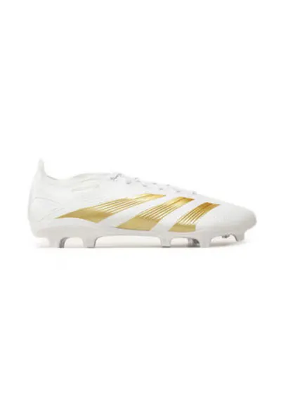 Ghete de fotbal barbati 303973896 - Sintetic - Alb - Alb