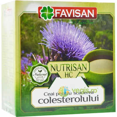 Ceai pentru Scaderea Colesterolului Nutrisan HC 50g
