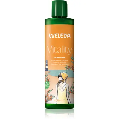 Weleda Vitality cremă de duș energizantă Sea buckthorn, Grapefruit and Mandarin 400 ml