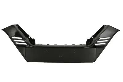 Element Grila bara fata mijloc plastic, negru lucios potrivit NISSAN QASHQAI II dupa 2013 dupa 2017