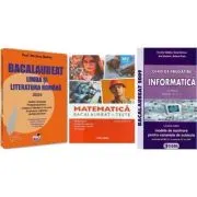 Pachet Bacalaureat 2026. Limba si literatura romana, Matematica M2 Tehnologic si Informatica clasele 11-12, intensiv Pascal C/C++