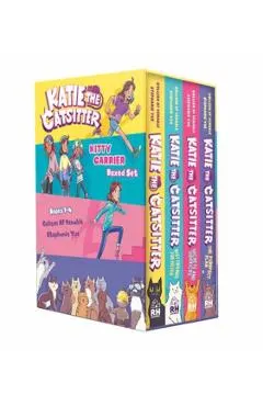 Katie the Catsitter: Kitty Carrier Box Set (Books 1-4): (A Graphic Novel Boxed Set)