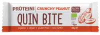Baton bio proteic cu arahide crocante - Quin Bite 45 g