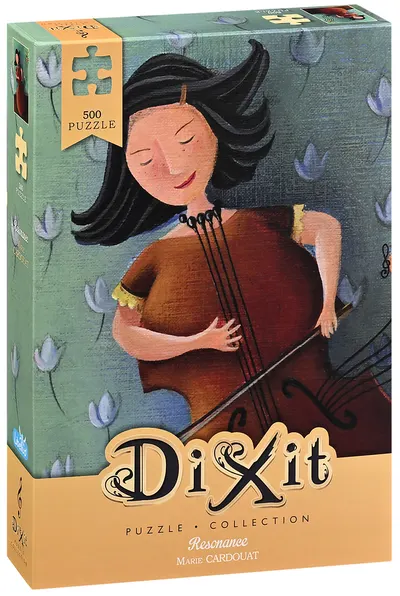 Puzzle Dixit din 500 de piese - Fetița muzicală