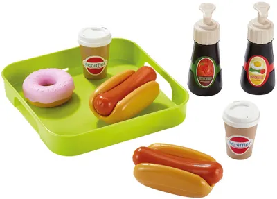 Set joc Ecoiffier - Meniu hotdog