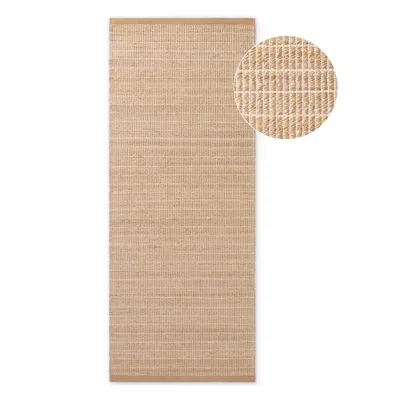 Covor tip traversă în culoare naturală reversibil/țesut manual din amestec de iută 80x300 cm Birka – Villeroy&Boch