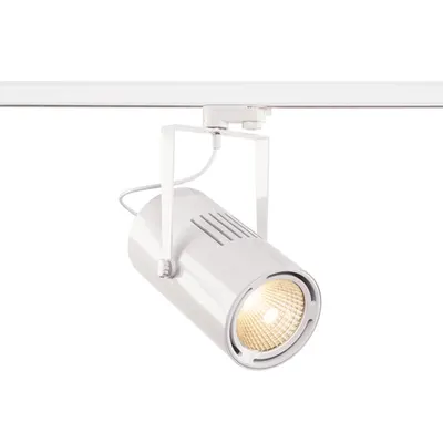 Iluminat decorativ pe sina, Traseele EURO SPOT TRACK, alb 3000K, 60 °, inclusiv. adaptor 3 circuite