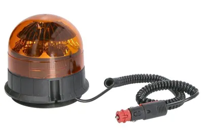 Girofar; E-VENUS (portocaliu, 10/12/24/30V, LED, LED, 17W, fixare magnetica, nr. programe: 1, bliț dublu, lungime cablu ; 2,5m)