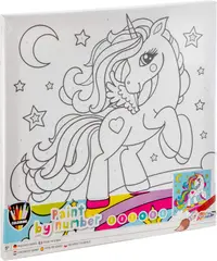 Set Grafix Paint by Numbers - Unicorn