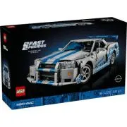 LEGO Technic. Masina Nissan Skyline GT-R (R34) din Mai furios, mai iute 42210, 1410 piese