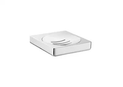 Savoniera Roca Tempo A817023001, montare pe perete, metal, Crom