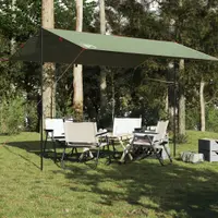 Gossi prelata de camping, verde, 400x294 cm, impermeabila