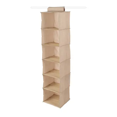 Organizator pentru șifonier de suspendat din material textil Sandy – Compactor
