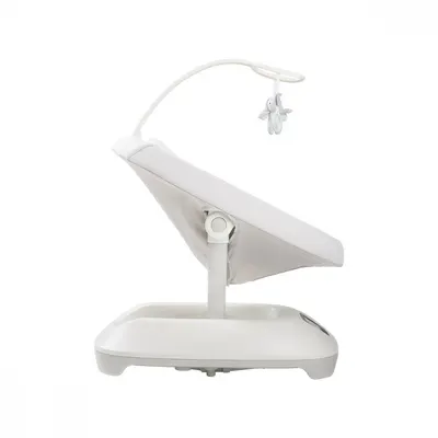 Leagan electric Graco Eluma Sway alb Rori pentru bebelusi cu tehnologie inteligenta de detectare a plansului