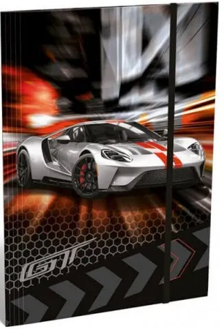 Mapa cu elastic 4 Lizzy Card - Ford GT Silver