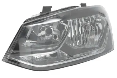 Far Stanga (H7 H7 W5W WY21W, electric, cu motor, culoare insert: negru) potrivit VW POLO, POLO V