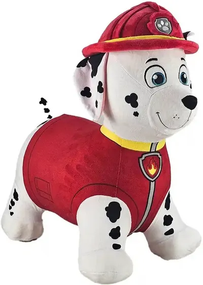 Jucărie de pluș pentru sărituri AM-AV Paw Patrol - Marshal