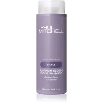 Paul Mitchell Blonde Platinum Blonde Violet Shampoo sampon violet pentru părul blond şi gri