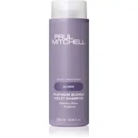 Paul Mitchell Blonde Platinum Blonde Violet Shampoo sampon violet pentru părul blond şi gri