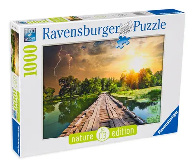 Puzzle Ravensburger din 1000 de piese - Ceruri mistice