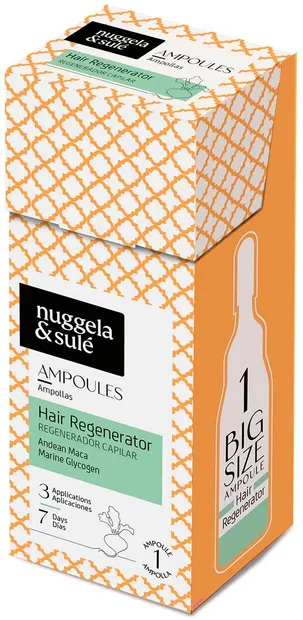 Nuggela & Sulé Fiolă regenerantă pentru creștere Hair Regenerator, 10 ml