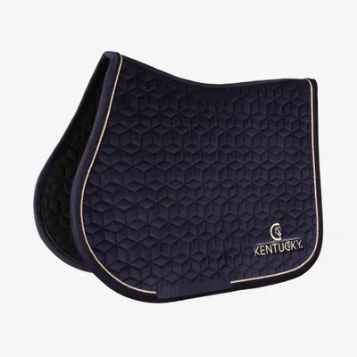 Valtrap de șa echitație Kentucky Velvet Bleumarin