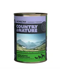 COUNTRY&amp;NATURE Hrana fara cereale caini adulti, miel 400 g
