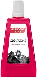 Parodont Active Apă de gură Charcoal, 300 ml