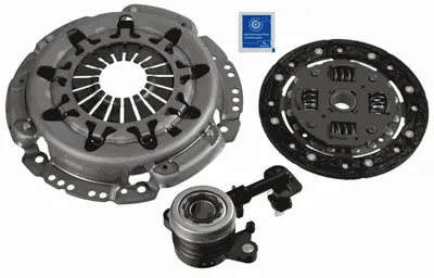 Kit ambreiaj cu rulment hidraulic (190mm) potrivit NISSAN MICRA III 1.0 1.2 01.03-06.10