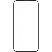 Folie de protectie Ecran Bear HD pentru Apple iPhone 16, Sticla Securizata, Full Glue, Neagra
