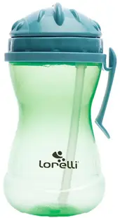 Sticlă sport cu mâner Lorelli - 360 ml, verde