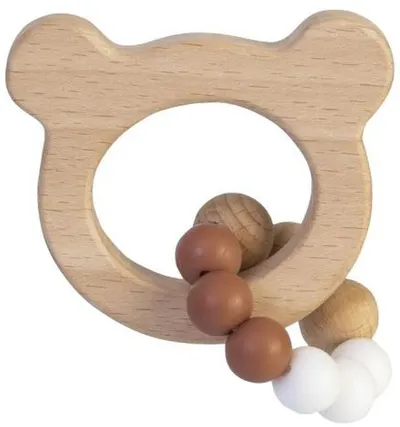 Pieptene din lemn Bam Bam - Eco Friendly, Urs