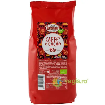 Cafea si Cacao Macinata Ecologica/Bio 250g