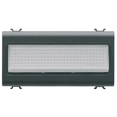 Lampa iluminat trepte 4M Gewiss Chorus GW12656, negru satin