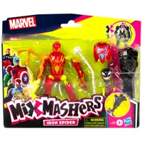 Figurina cu accesorii, Marvel Spiderman, Mixmashers, Iron Spider, F9217