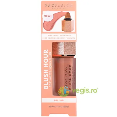 Blush Lichid Mat Delicat Blush Hour Bellini 6ml