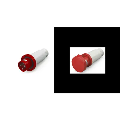 Pachet Fisa si Priza pe Fir Industriala 2P+E IP67 63A