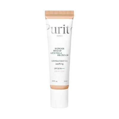 BB Cream cu SPF30 PA+++ Wonder Releaf Centella 15 Rose Ivory, 30ml, Purito