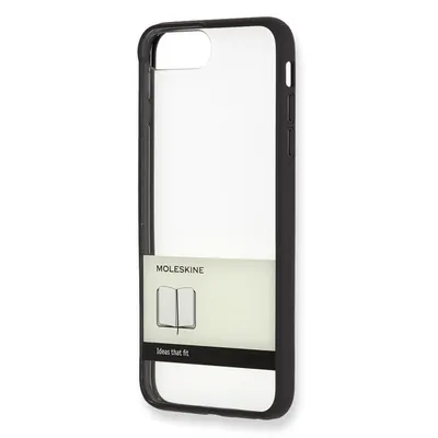 Carcasa neagra Hard Case Iphone 7 Plus Transparent Band
