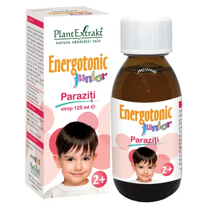 Sirop Energotonic Junior Paraziti, 125ml, PlantExtrakt