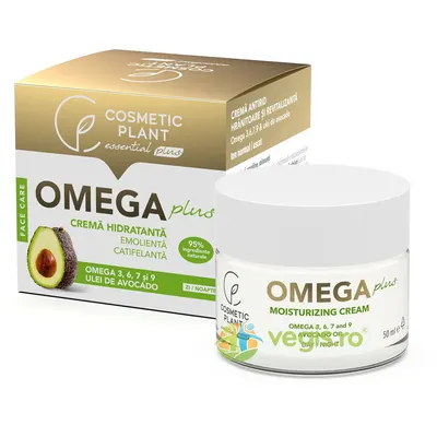 Crema Hidratanta si Catifelanta de Zi si Noapte Omega Plus 50ml