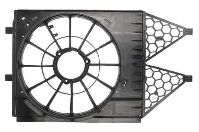 Carcasa ventilator radiator potrivit SEAT IBIZA IV, IBIZA IV SC, IBIZA IV ST; SKODA FABIA II, ROOMSTER; VW POLO IV, POLO V 1.2-1.9D 09.02
