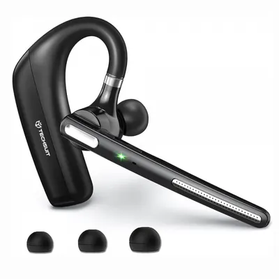 Handsfree Bluetooth Techsuit PowerTalks G6, MultiPoint, A2DP, Negru