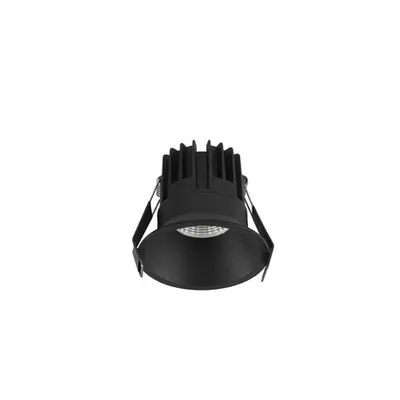 Spot LUELA Nisipiu Negru Aluminiu 13W 220-240V 300mA 928Lm Cree 3000K CRI>90 UGR<19 Beam Angle 38° IP20 Driver Eaglerise Included