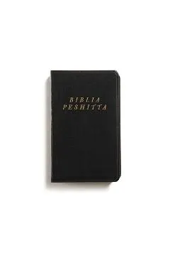 Biblia Peshitta, Negro Imitación Piel: Revisada Y Aumentada