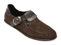 Mocasini GRYXX maro, 157H451, din piele intoarsa
