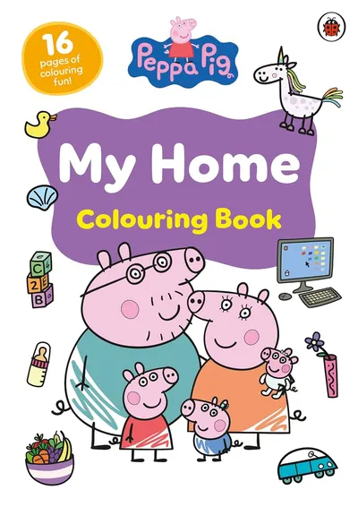 Peppa Pig: My Home (Colouring Book)