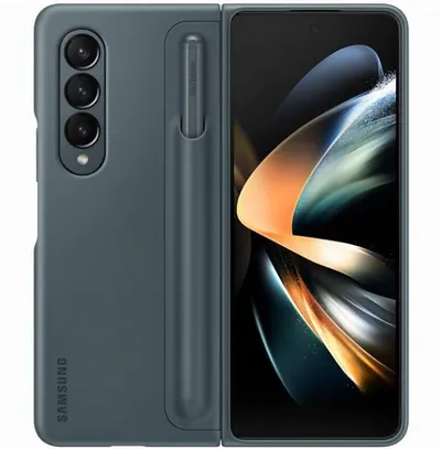 Husă Samsung - Flip with Pen, Galaxy Z Fold 4, verde