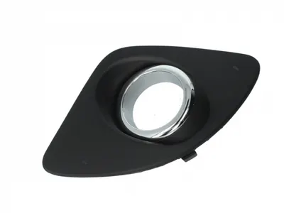 Grila bara fata stanga cu locas proiectoare, negru crom KIA CEE D, CEE D SW HATCHBACK STATION WAGON intre 2006-2009